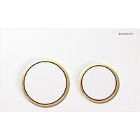 Geberit Omega 20 115.085.KK.1 (белый/позолота) Image #1