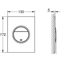 Grohe Nova Cosmopolitan S 37601GN0 (холодный рассвет, матовый) Image #2