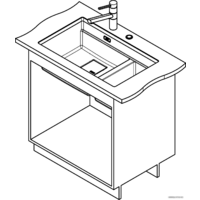 Franke Kubus 2 KNG 120 (миндаль) Image #6