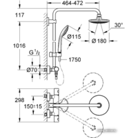 Grohe Euphoria System 180 (27296 001) Image #2