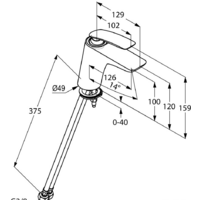 Kludi Balance 520268775 (черный) Image #2