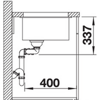 Blanco Subline 480/320-U (темная скала) 523585 Image #3