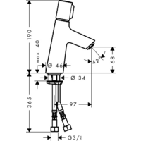 Hansgrohe Talis Select S 72041000 Image #3
