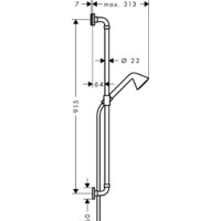 Axor Showers Front 26023000 Image #2