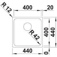 Blanco Solis 400-U 526117 (полированная) Image #2