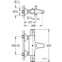 Grohe Grohtherm 800 34567000 Image #2
