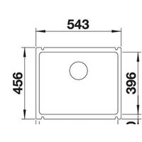 Blanco Subline 500-U (керамическая, глянцевая магнолия) Image #4