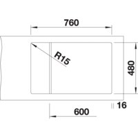 Blanco Elon XL 6 S 524844 (антрацит) Image #5