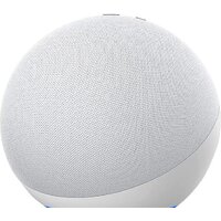 Amazon Echo Dot (белый, с часами, 4-ое поколение) Image #2