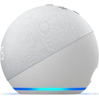 Amazon Echo Dot (белый, с часами, 4-ое поколение) Image #4