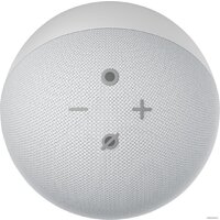 Amazon Echo Dot (белый, с часами, 4-ое поколение) Image #6