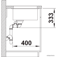 Blanco Rotan 340/160-U 526096 (черный) Image #5