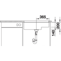 Blanco Subline 700-U Level (белый, корзинчатый вентиль) Image #4