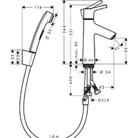 Hansgrohe Talis S [72290000] Image #2