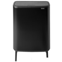 Brabantia Bo Touch Bin Hi 2 x 30 л (черный матовый)
