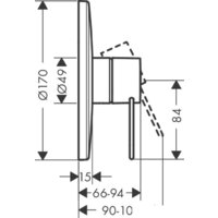 Axor Uno 38626000 Image #2
