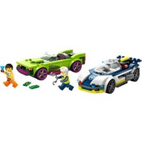 LEGO City 60415 Погоня на полицейской машине и маслкаре Image #2