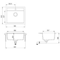 Aquasanita Quadro SQQ100W (beige 110) Image #3