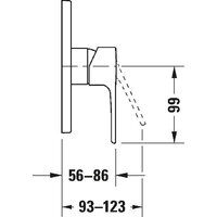 Duravit B.1 chrom B14210010010 Image #3