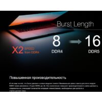 Silicon-Power 16ГБ DDR5 5600 МГц SP016GBLVU560F02 Image #5