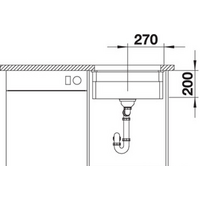 Blanco Etagon 500-U (глянцевый белый) 525149 Image #4