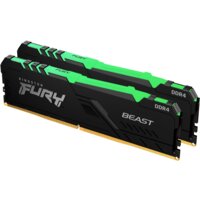 Kingston FURY Beast RGB 2x8ГБ DDR4 3600МГц KF436C17BB2AK2/16 Image #1