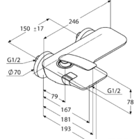 Kludi Balance 524450575 (хром) Image #4