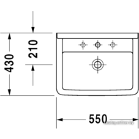 Duravit Starck 3 55x43 (0300550000) Image #2