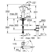 Grohe Lineare L-size 23296001 (хром) Image #2