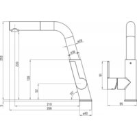 Deante Silia Steel BQS F73M Image #2