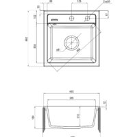Deante Zorba ZQZ S103 (серый металлик) Image #2