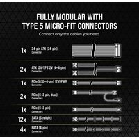 Corsair RMx RM1200x Shift CP-9020254-EU Image #10