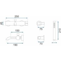 Rea Lungo REA-B6635 (золотой) Image #2