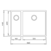 TEKA Square 2B 560 TG (черный) Image #2
