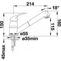 Blanco Daras-S Silgranit (серый беж) Image #2