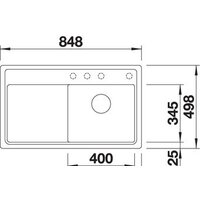 Blanco Zenar 45 S-F (левая, антрацит) Image #3