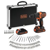 Black & Decker BDCHD18BAFC (с 2-мя АКБ, кейс)
