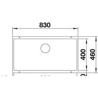 Blanco Subline 800-U (белый) 523145 Image #2