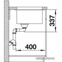 Blanco Subline 800-U (белый) 523145 Image #3
