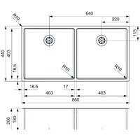 Reginox New York 40X40+40X40 (L) Image #2