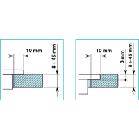 Falmec Piano Induzione 2 zone 88x42 Image #4
