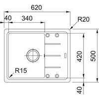 Franke Basis BFG 611-62 114.0693.558 (черный матовый) Image #3