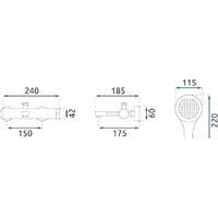 Rea Polo B9943 (белый/хром) Image #6