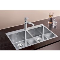 Blanco Andano 340/340-IF/A 525248 (с клапаном-автоматом, сатин) Image #2