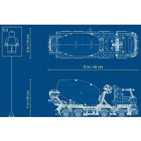 LEGO Technic 42112 Бетономешалка Image #16