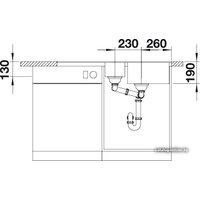 Blanco Metra 6 S-F (кофе) [519120] Image #4