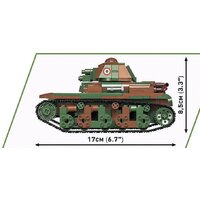 Cobi World War II 2553 Renault R35 Image #3