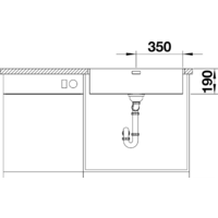 Blanco Andano 700-IF/A 525246 (с клапаном-автоматом, сатин) Image #5