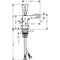 Axor Citterio E 36120000 (хром) Image #2