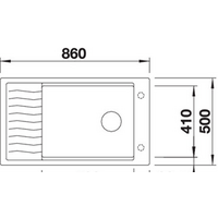 Blanco Elon XL 8 S (антрацит) 524860 Image #2